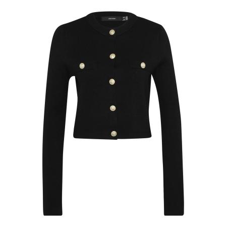 Vero Moda Vero Moda Tall Gebreid vest VMSABA zwart