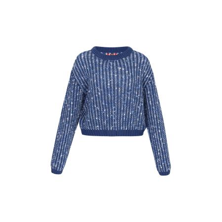 myMo ROCKS Trui marine / wit