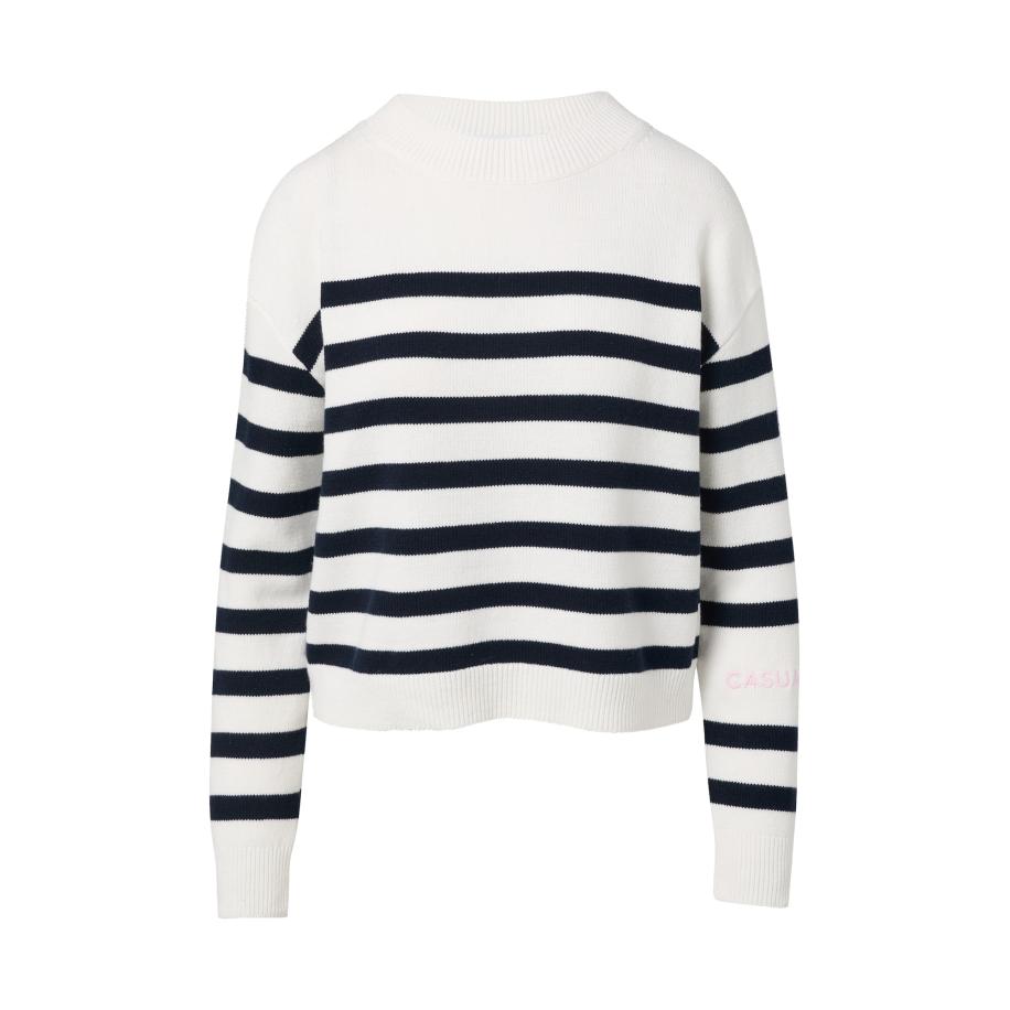 comma casual identity comma casual identity Trui zwart / wit -