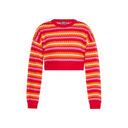 ebeeza ebeeza Trui geel / pink / rood