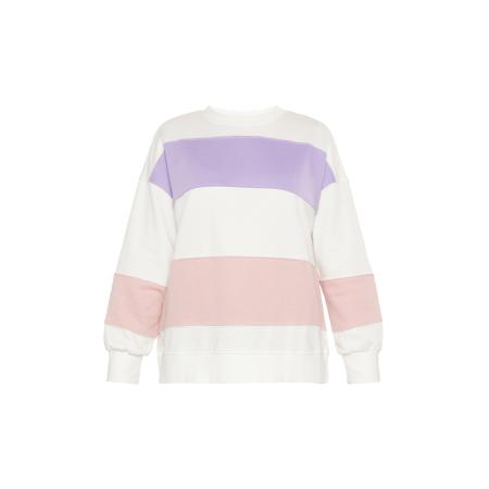 SANIKA SANIKA Sweatshirt lila / rosa / wit
