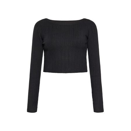 NAEMI NAEMI Gebreid vest zwart