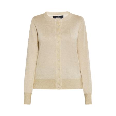 Usha usha BLACK LABEL Gebreid vest sand