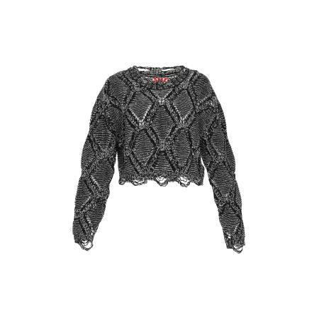 myMo ROCKS Trui zwart / wit