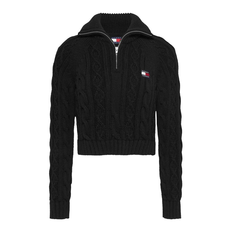 Tommy Jeans Tommy Jeans Trui rood / zwart / wit -