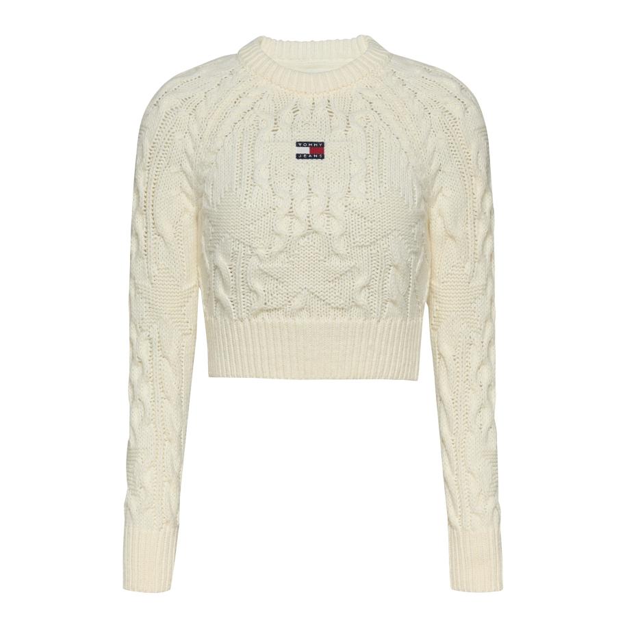 Tommy Jeans Tommy Jeans Trui wit -