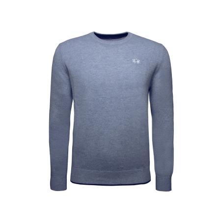 La Martina La Martina Trui blauw gemêleerd