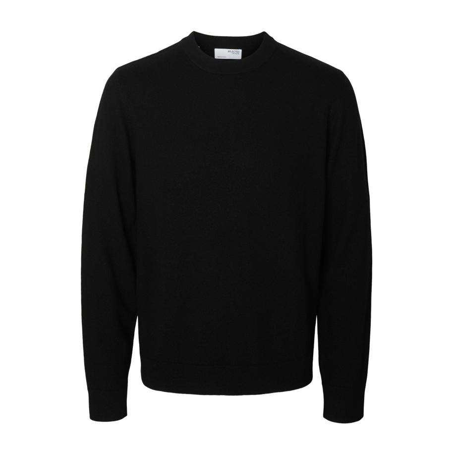 Selected SELECTED Trui SLHTRAY zwart -