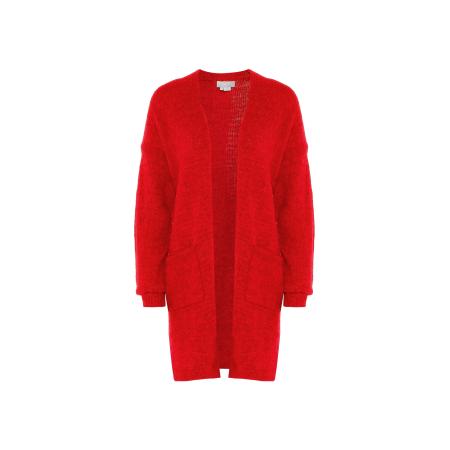 Jalene Jalene Gebreid vest rood