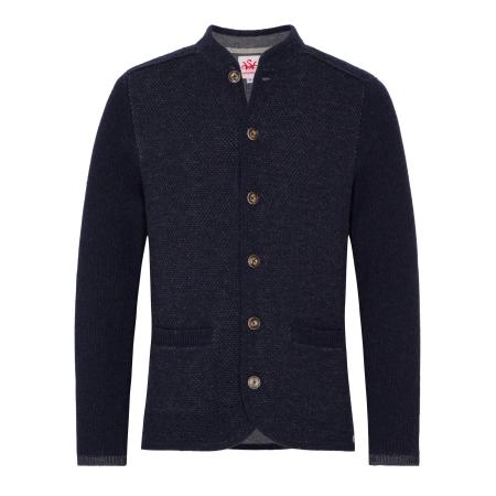 Spieth & Wensky SPIETH & WENSKY Gebreid vest Gasteig donkerblauw