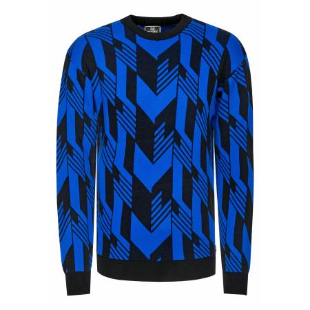 Rusty Neal Rusty Neal Trui blauw / zwart