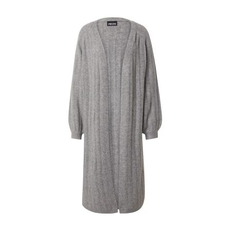 Pieces PIECES Gebreid vest Maggy grijs