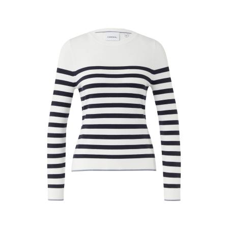 Comma COMMA Trui marine / wit