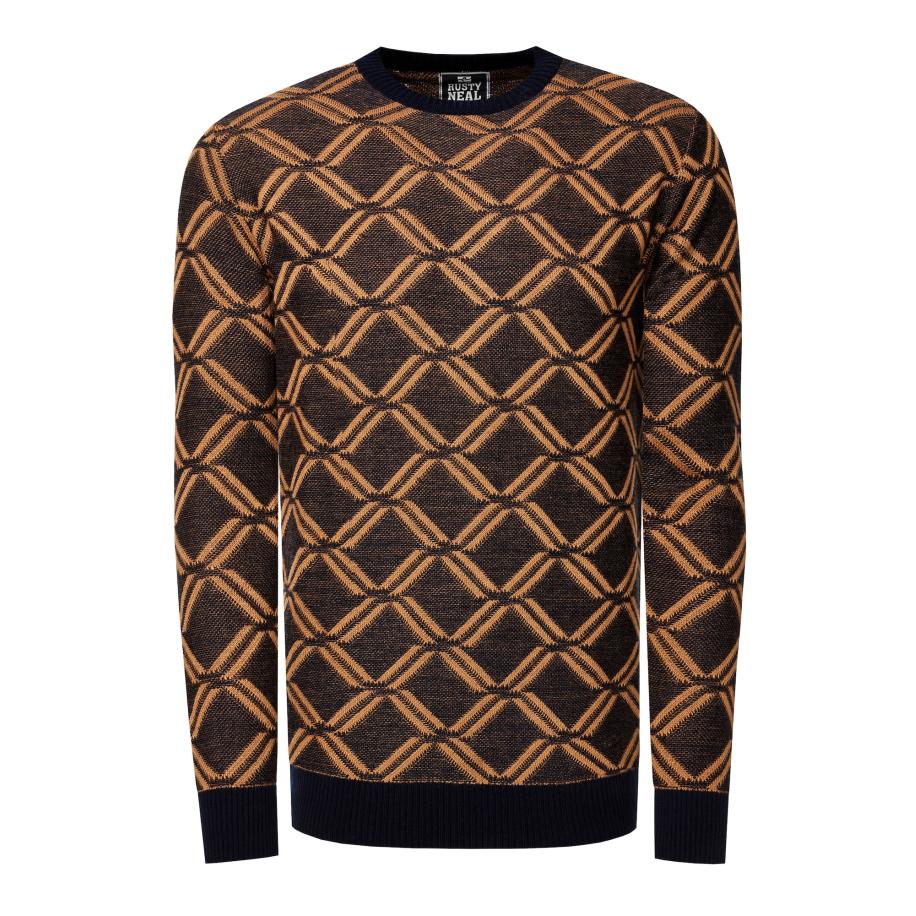 Rusty Neal Rusty Neal Trui bruin -