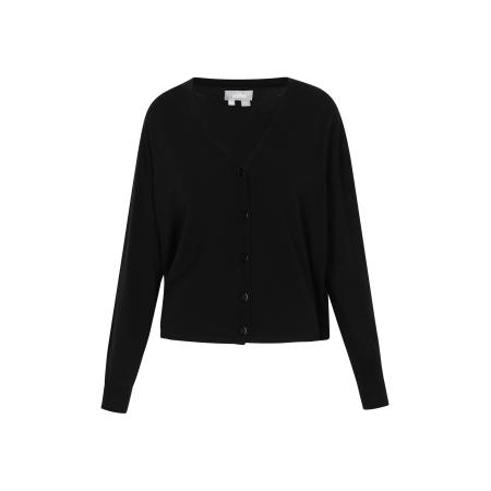 Usha Usha Gebreid vest Classic Look zwart