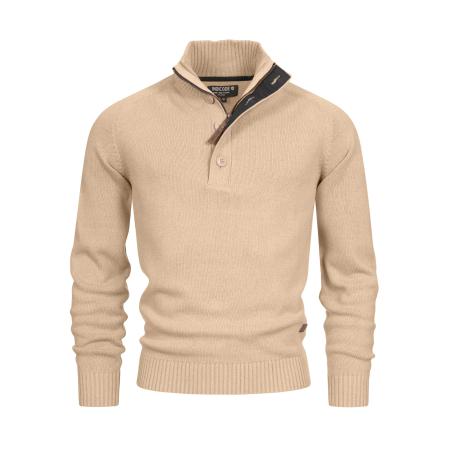 INDICODE JEANS INDICODE JEANS Trui INIsalu beige