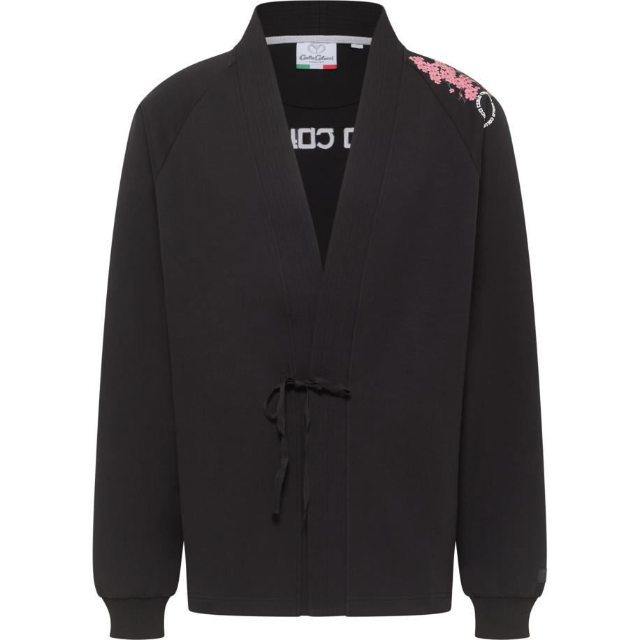 carlo colucci Carlo Colucci Sweatshirt Dusini zwart -