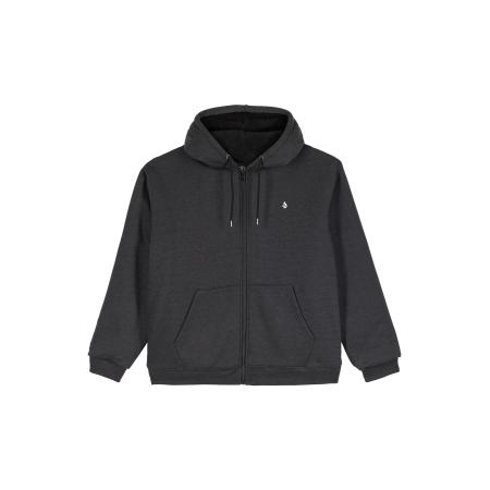 Volcom Volcom Sweatvest Single Stone Lined antraciet