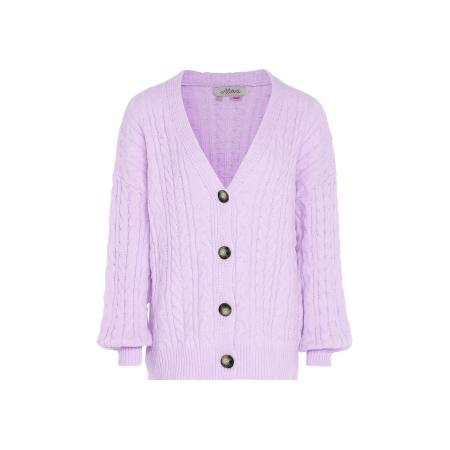 aleva aleva Gebreid vest sering