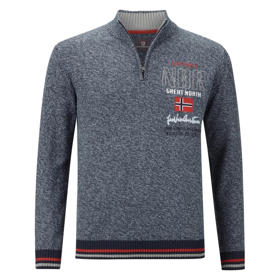 jan vanderstorm Jan Vanderstorm Trui Cajetan donkerblauw -