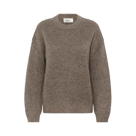 My Essential Wardrobe My Essential Wardrobe Trui Paloma bruin gemêleerd