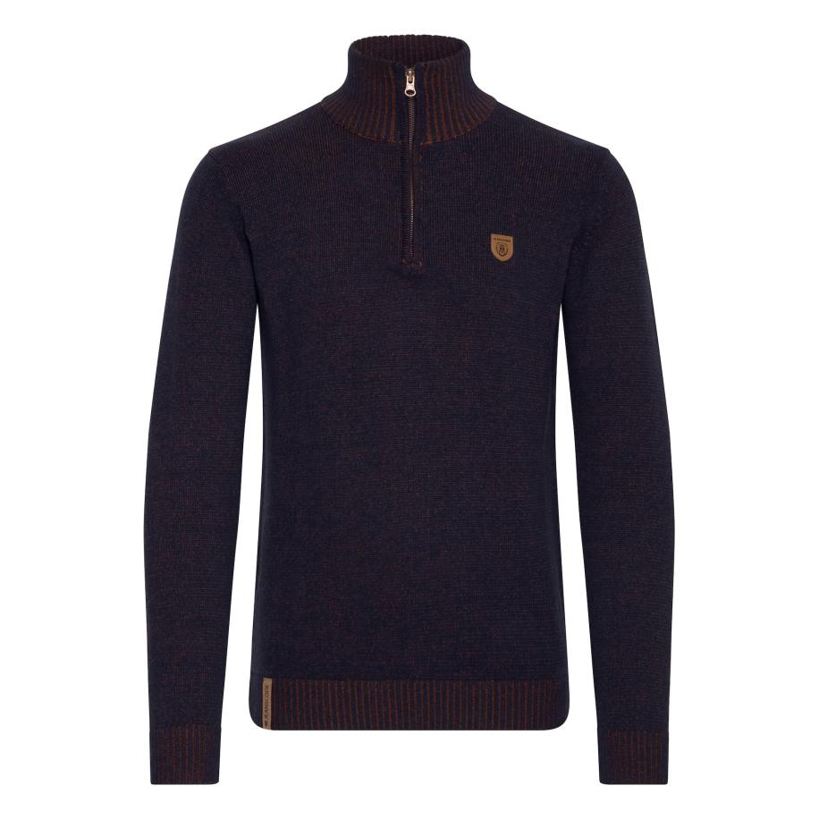 INDICODE JEANS Trui Nathen navy Blauw