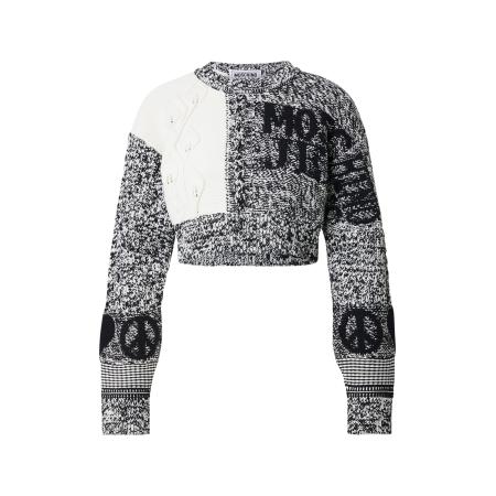 Moschino Moschino Jeans Trui zwart / wit
