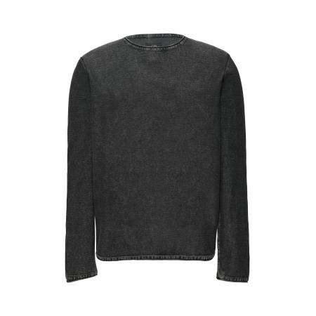 QS Trui zwart gemêleerd