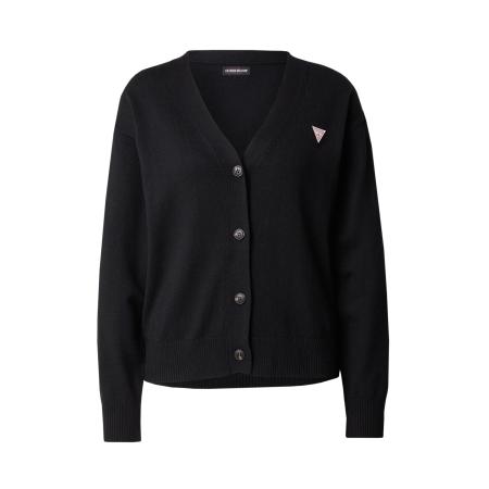 Guess GUESS JEANS Gebreid vest zwart