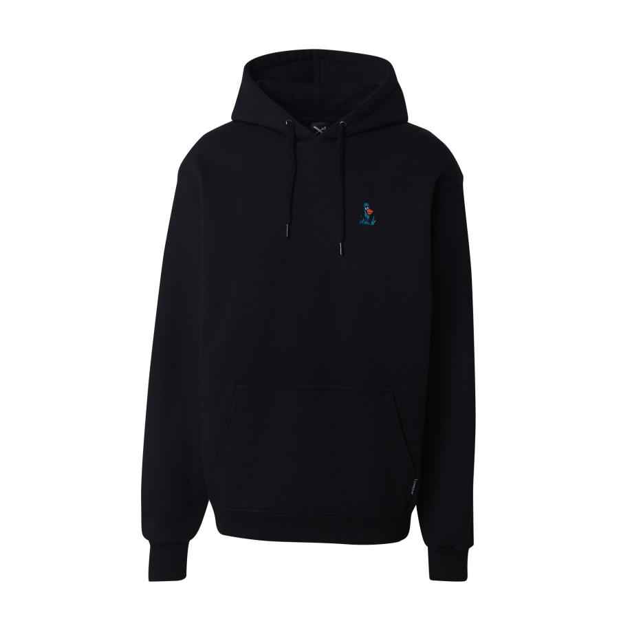 Iriedaily Iriedaily Sweatshirt What the Duck azuur / oranje / zwart -