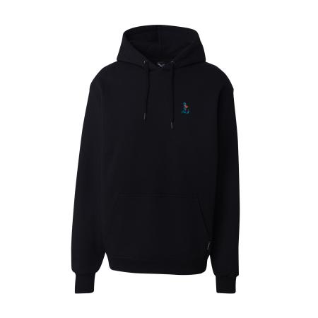 Iriedaily Iriedaily Sweatshirt What the Duck azuur / oranje / zwart