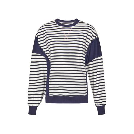 SANIKA SANIKA Sweatshirt Fashion Look navy / wit