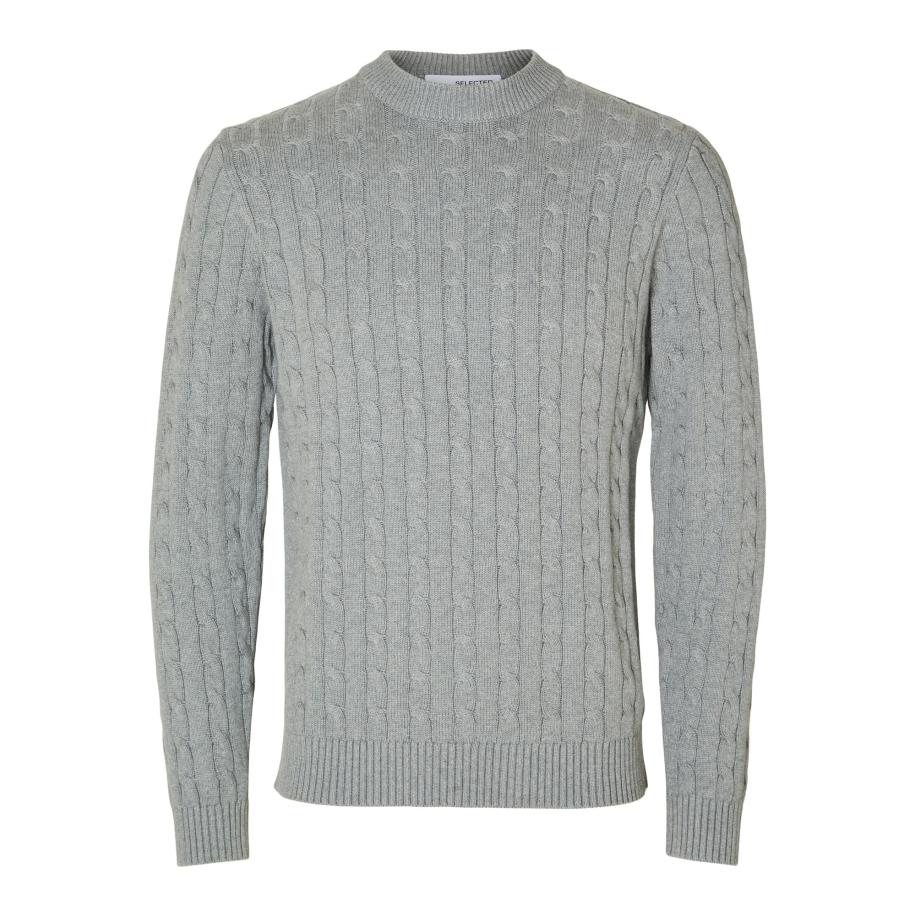 Selected SELECTED Trui SLHRyan grijs -