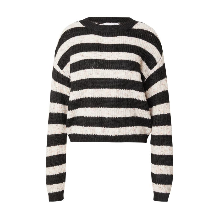 Vila VILA Trui Paline beige gemêleerd / zwart -