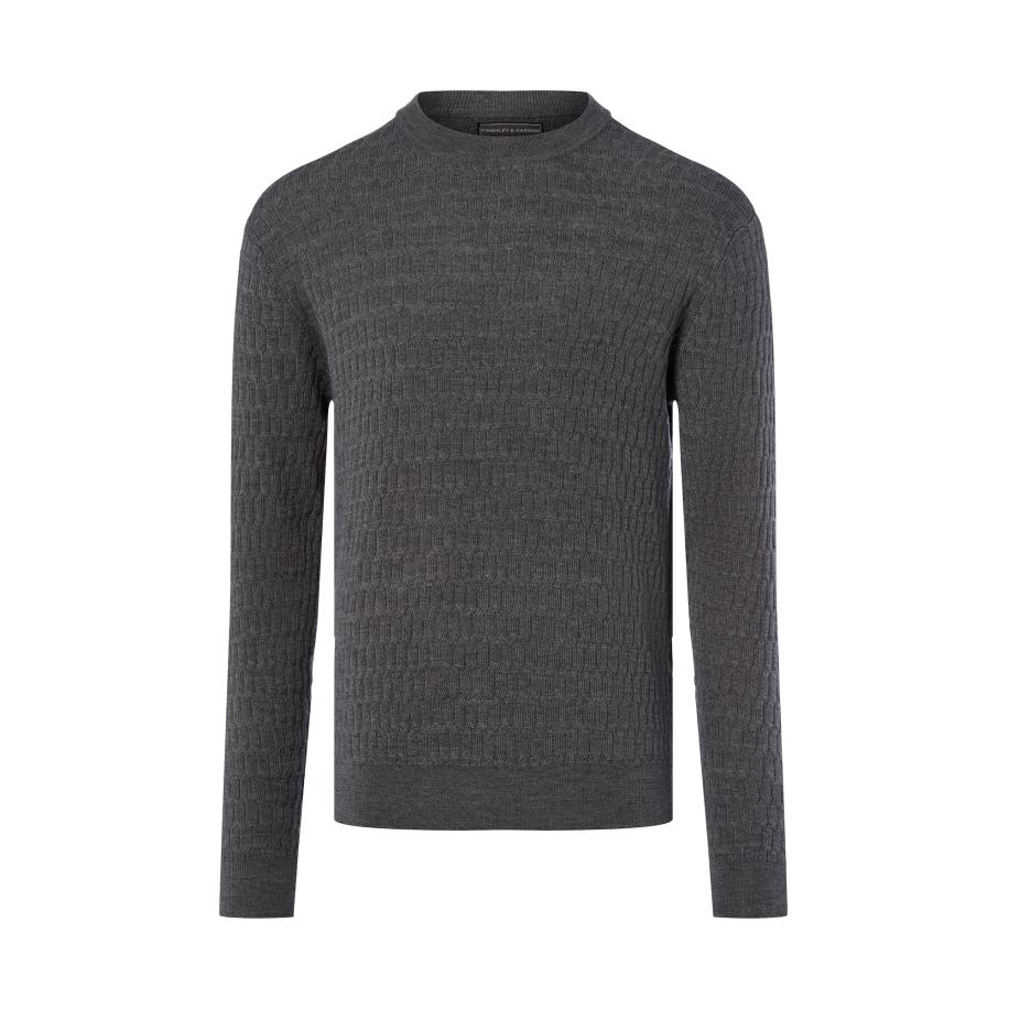 Finshley & Harding Finshley & Harding Trui grijs -