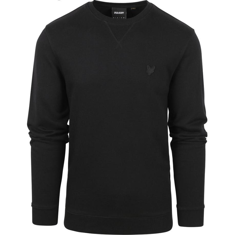 Lyle & Scott Sweater Zwart Zwart