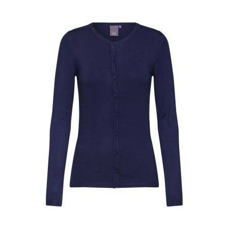 ICHI ICHI Gebreid vest Mafa blauw