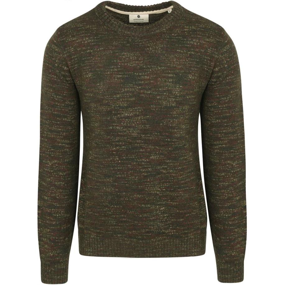 Anerkjendt Trui Sune Wolmix Melange Groen Groen