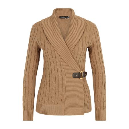 Lauren Ralph Lauren Lauren Ralph Lauren Petite Gebreid vest DONATO camel