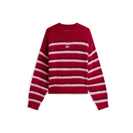 Tommy Jeans Tommy Jeans Trui aubergine / rosa / donkerrood