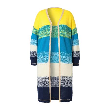 Angel of Style Gebreid vest gemengde kleuren