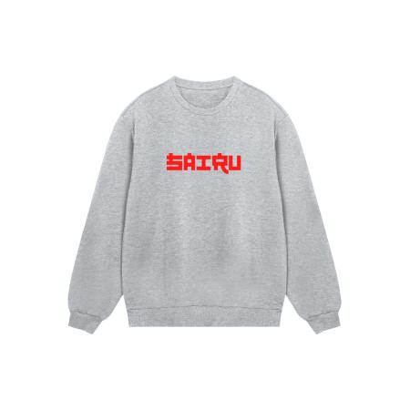 F4NT4STIC Sweatshirt blauw / grijs / oranje