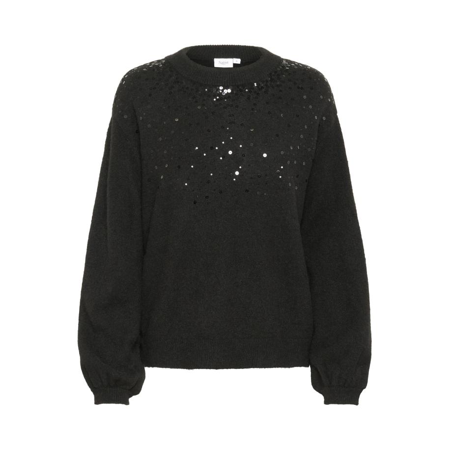 Saint Tropez SAINT TROPEZ Trui SZ Barbel zwart -