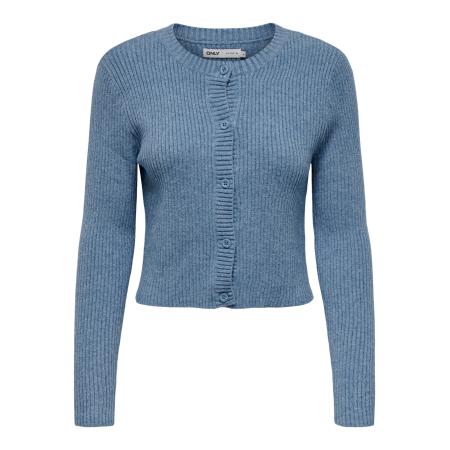 Only ONLY Gebreid vest ONLKatia blauw