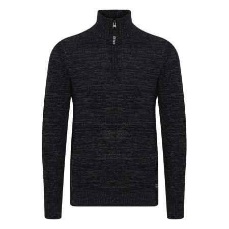 11 Project 11 Project Trui ALBANUS zwart gemêleerd