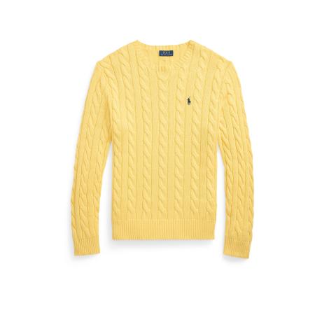 Polo Ralph Lauren Trui DRIVER geel / zwart