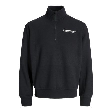 JJ Rebel JJ Rebel Sweatshirt JREBZACK zwart / wit