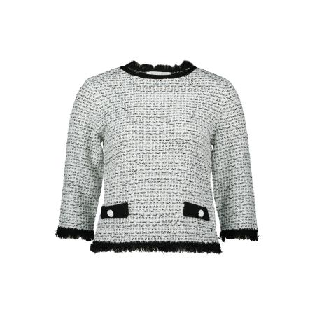 Betty & Co Betty & Co Trui zwart / wit