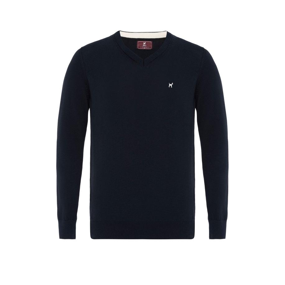 Williot Williot Trui Cabrera navy / wit -