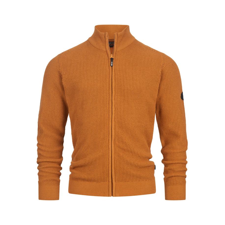 INDICODE JEANS Gebreid vest Layton bruin Bruin